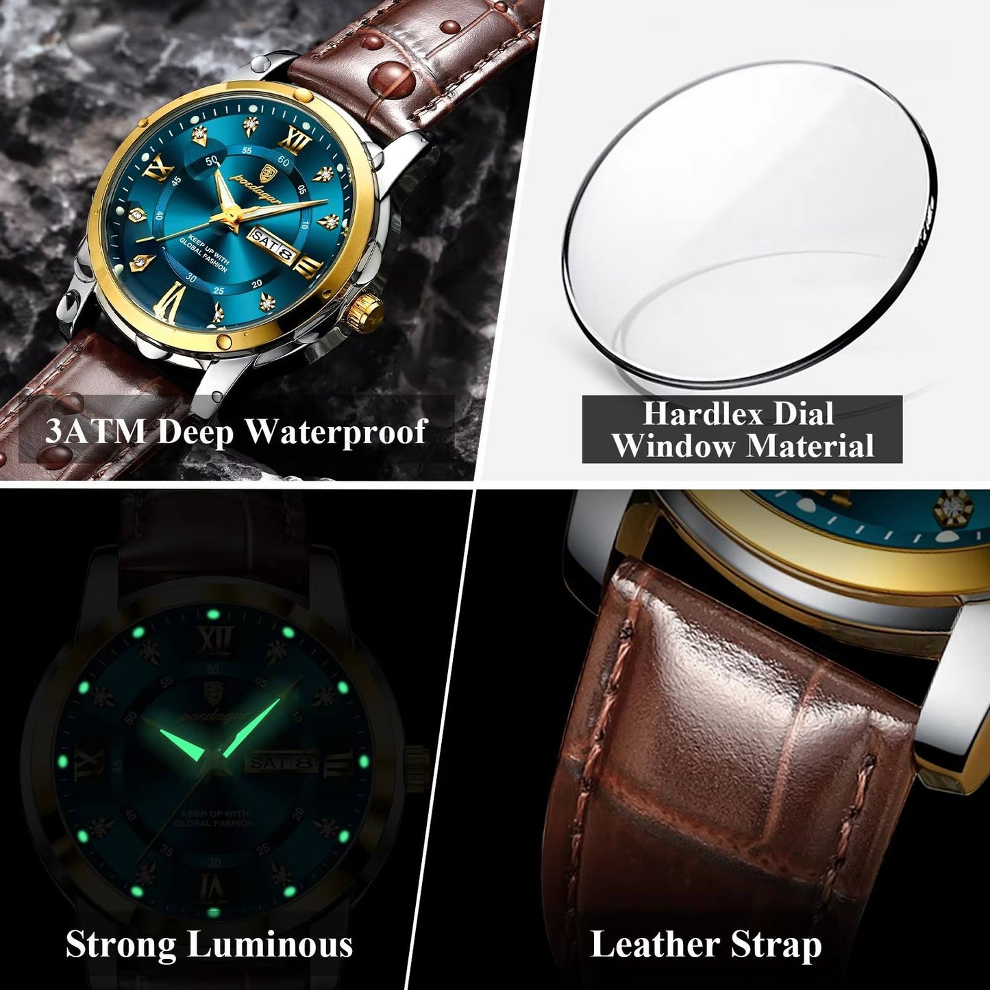 🌟 Luxury Men’s Timepiece – Bold Style, Timeless Class 🌟